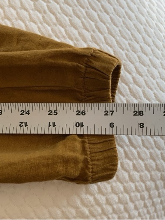 Athleta Cabo 100% linen Drawstring Jogger in Warm Camel - Picture 9 of 9